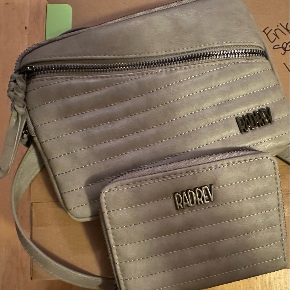 Rad Rev Pocket Bag and Wallet Bundle in Concrete
